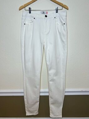 Cabi Women's High Skinny White Slim Jeans 8